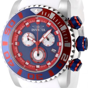 invicta sea hunter chronograph gmt quartz blue dial men's watch 48989