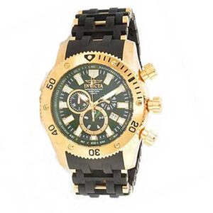 invicta sea spider chronograph black dial men's watch 0140