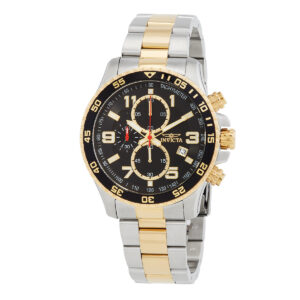 invicta specialty chronograph black dial men's watch 14876