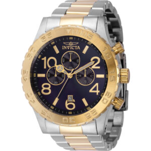 invicta specialty chronograph quartz blue dial men's watch 40603