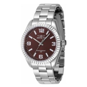 invicta specialty quartz copper dial stainless steel ladies watch 47467