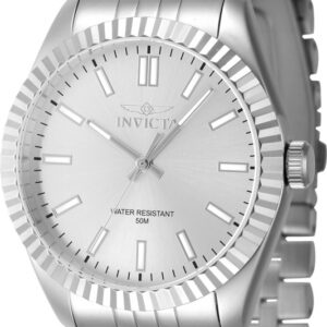 invicta specialty quartz silver dial men's watch 47479