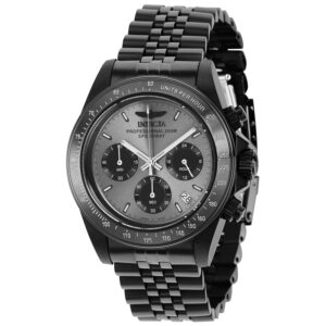 invicta speedway black dial men's watch 36737