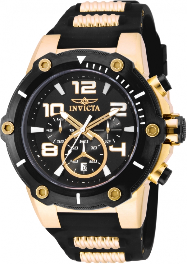 invicta speedway chronograph black dial men's watch 17200 invicta speedway chronograph black dial men's watch 17200