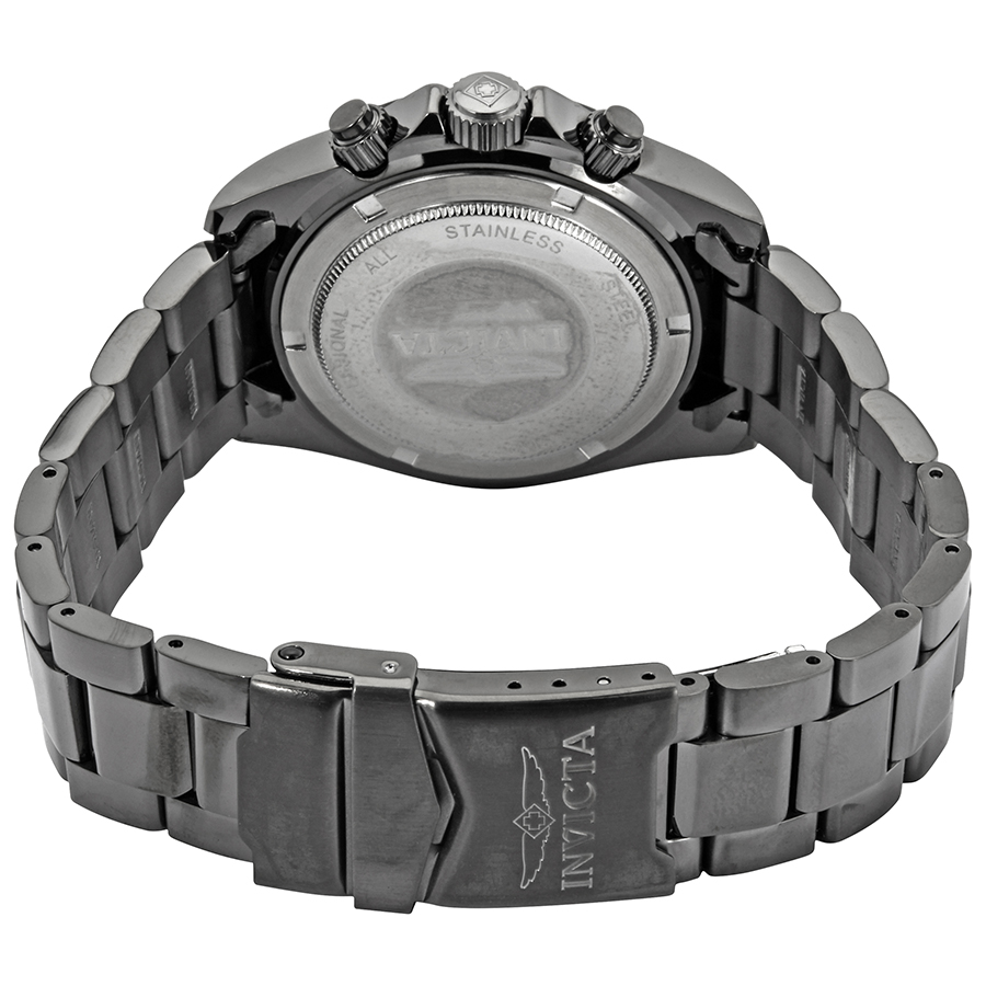 invicta speedway chronograph quartz black dial men's watch 27771 invicta speedway chronograph quartz black dial men's watch 27771