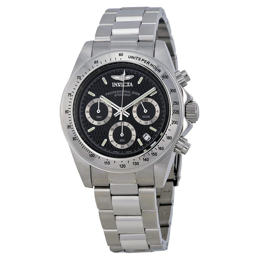 invicta speedway chronograph black dial men's watch 9223 invicta speedway chronograph black dial men's watch 9223