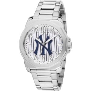 invicta speedway new york edition quartz silver dial men's watch 49859