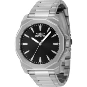 invicta speedway quartz black dial men's watch 46831