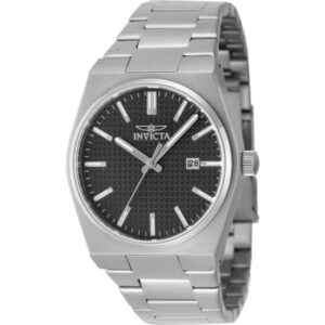invicta speedway zager exclusive quartz black dial men's watch 48389