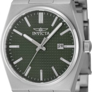 invicta speedway zager exclusive quartz green dial men's watch 48392