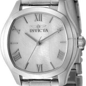 invicta wildflower quartz white dial ladies watch 48234