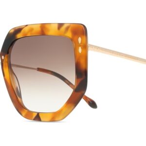 isabel marant brown shaded cat eye ladies sunglasses im 0149/s 02ik/ha 55