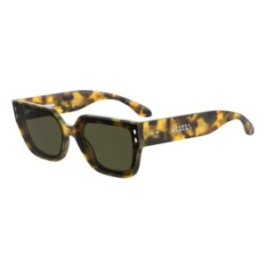 isabel marant green square ladies sunglasses im 0170/s 0c9b/qt 65