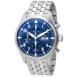 iwc pilot le petit prince automatic chronograph men's watch iw377717