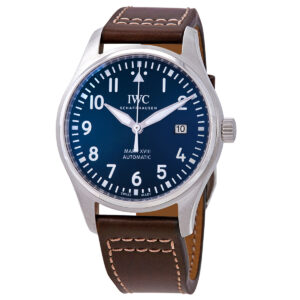 iwc pilot mark xviii "petit prince" automatic blue dial men's watch iw327010