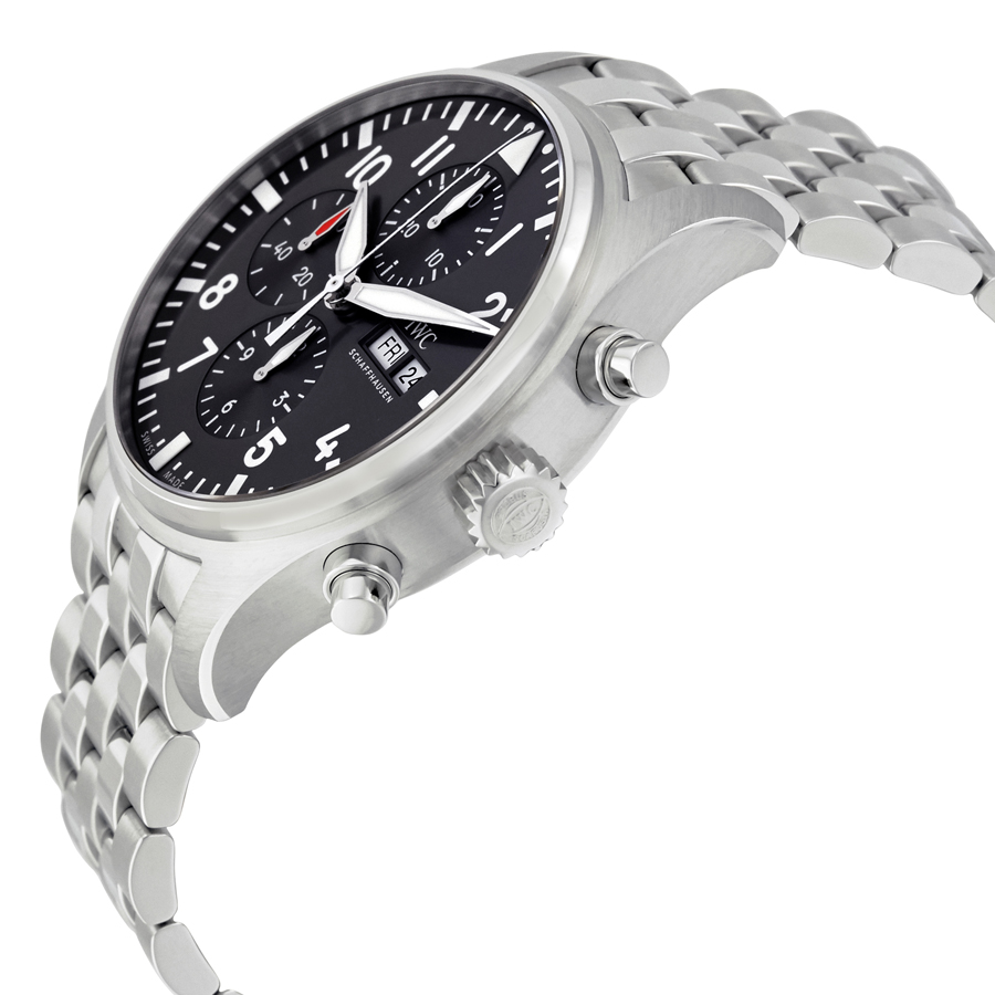 iwc pilot spitfire automatic chronograph grey dial men's watch iw377719 iwc pilot spitfire automatic chronograph grey dial men's watch iw377719