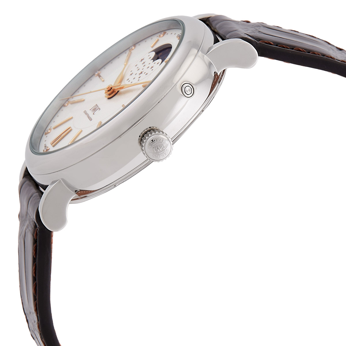 iwc portofino automatic diamond silver dial ladies watch iw459011 iwc portofino automatic diamond silver dial ladies watch iw459011