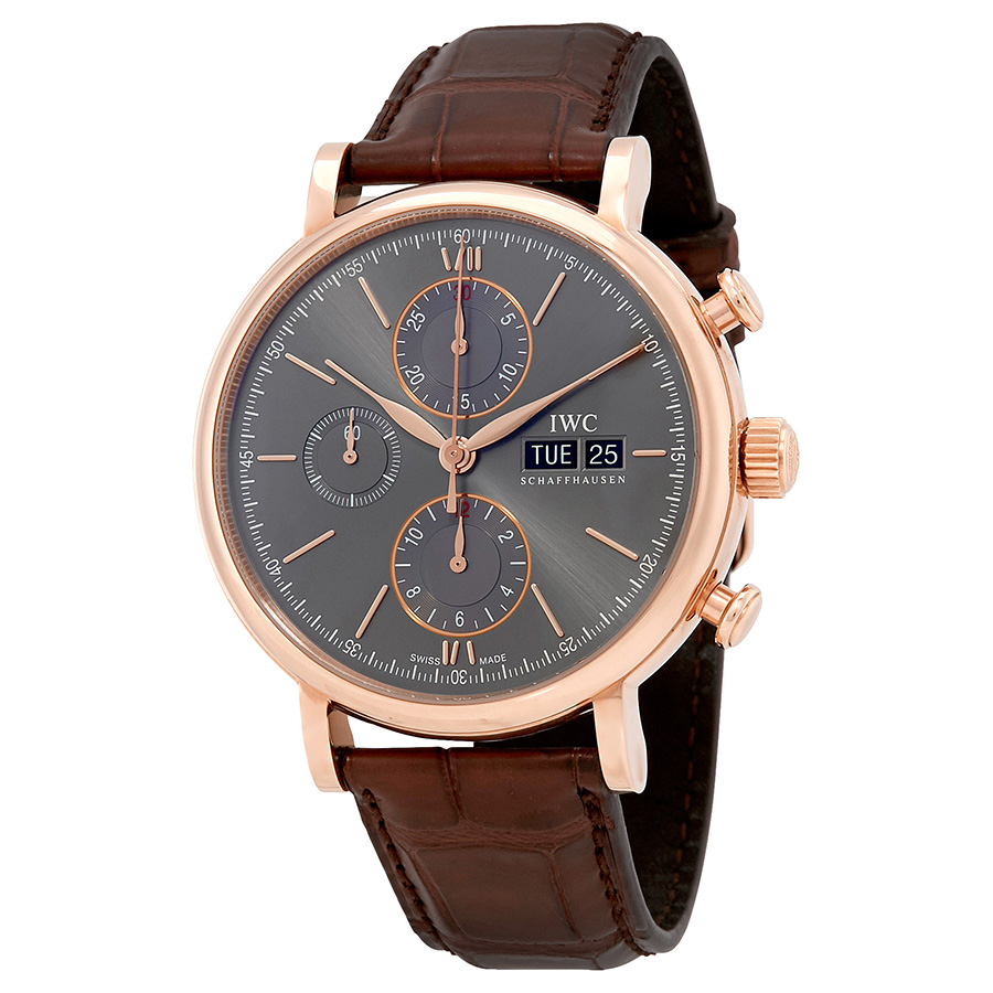 iwc portofino chronograph ardoise dial men's watch iw391021 iwc portofino chronograph ardoise dial men's watch iw391021