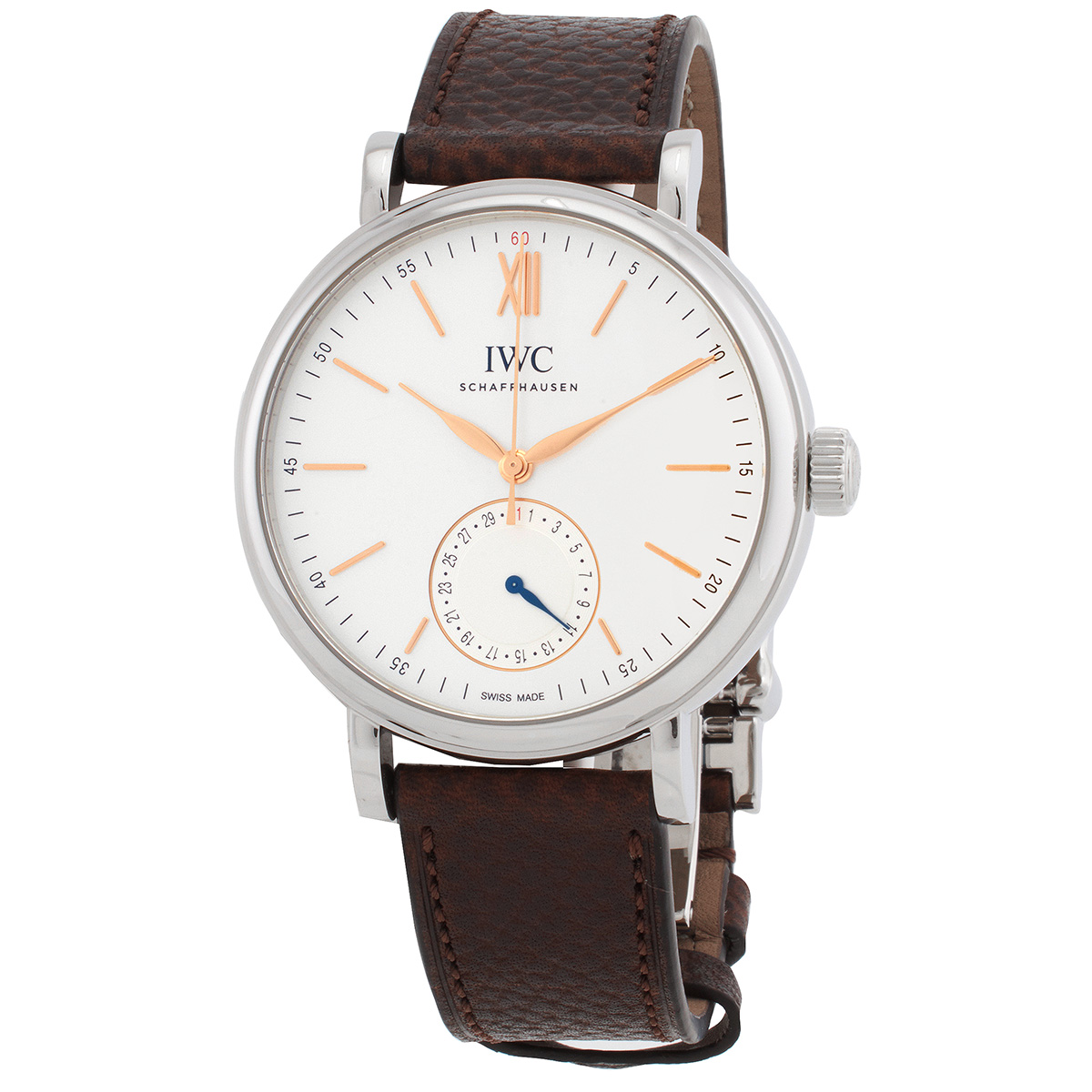 iwc portofino pointer date automatic white dial men's watch iw359201 iwc portofino pointer date automatic white dial men's watch iw359201