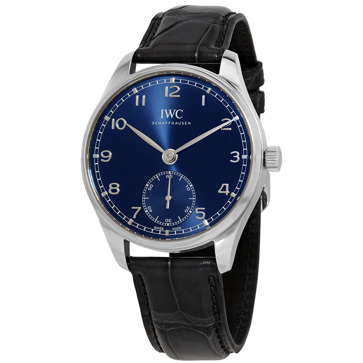 iwc portugieser automatic blue dial men's watch iw358305 iwc portugieser automatic blue dial men's watch iw358305