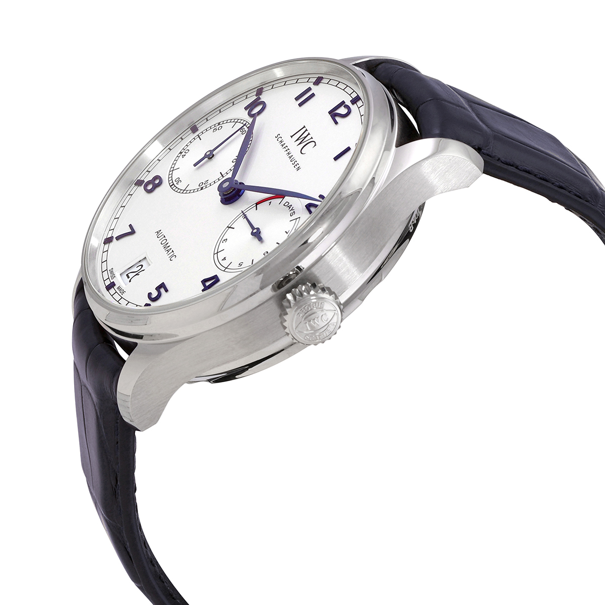 iwc portugieser automatic silver dial men's watch iw500705 iwc portugieser automatic silver dial men's watch iw500705