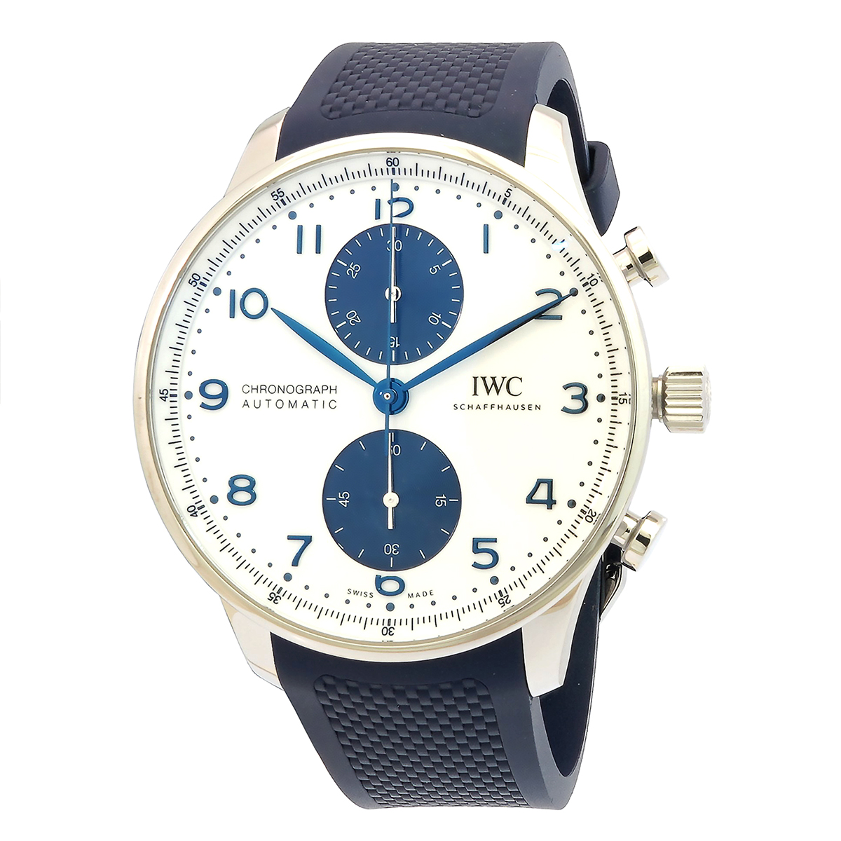 iwc portugieser chronograph automatic white dial men's watch iw371620 iwc portugieser chronograph automatic white dial men's watch iw371620
