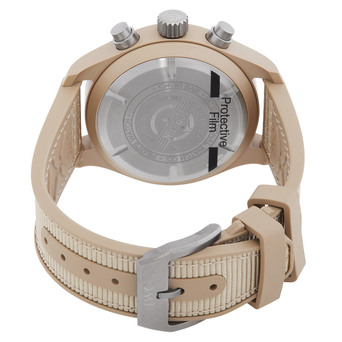 iwc top gun mojave desert chronograph automatic brown dial men's watch iw389402 iwc top gun mojave desert chronograph automatic brown dial men's watch iw389402