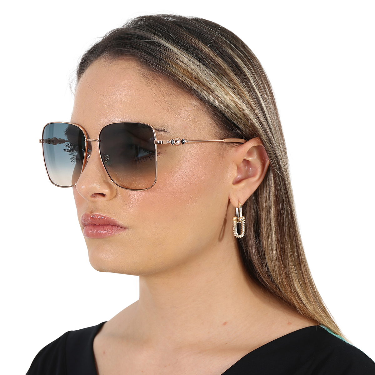 jimmy choo blue gradient square ladies sunglasses hester/s 0bku/i4 59 jimmy choo blue gradient square ladies sunglasses hester/s 0bku/i4 59