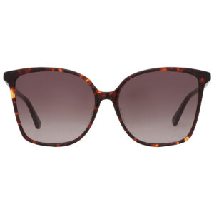 kate spade brown gradient butterfly ladies sunglasses brigitte/f/s 0086/ha 58