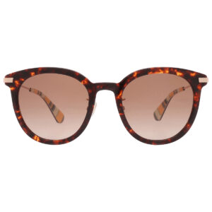 kate spade brown gradient oval ladies sunglasses keesey/g/s 0086/ha 53
