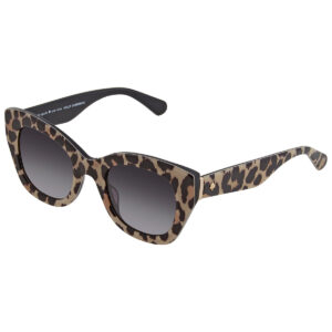 kate spade dark gray gradient cat eye ladies sunglasses jalena/s7rm9o49