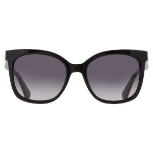 kate spade dark gray gradient square ladies sunglasses kiya/s 0807/9o 53