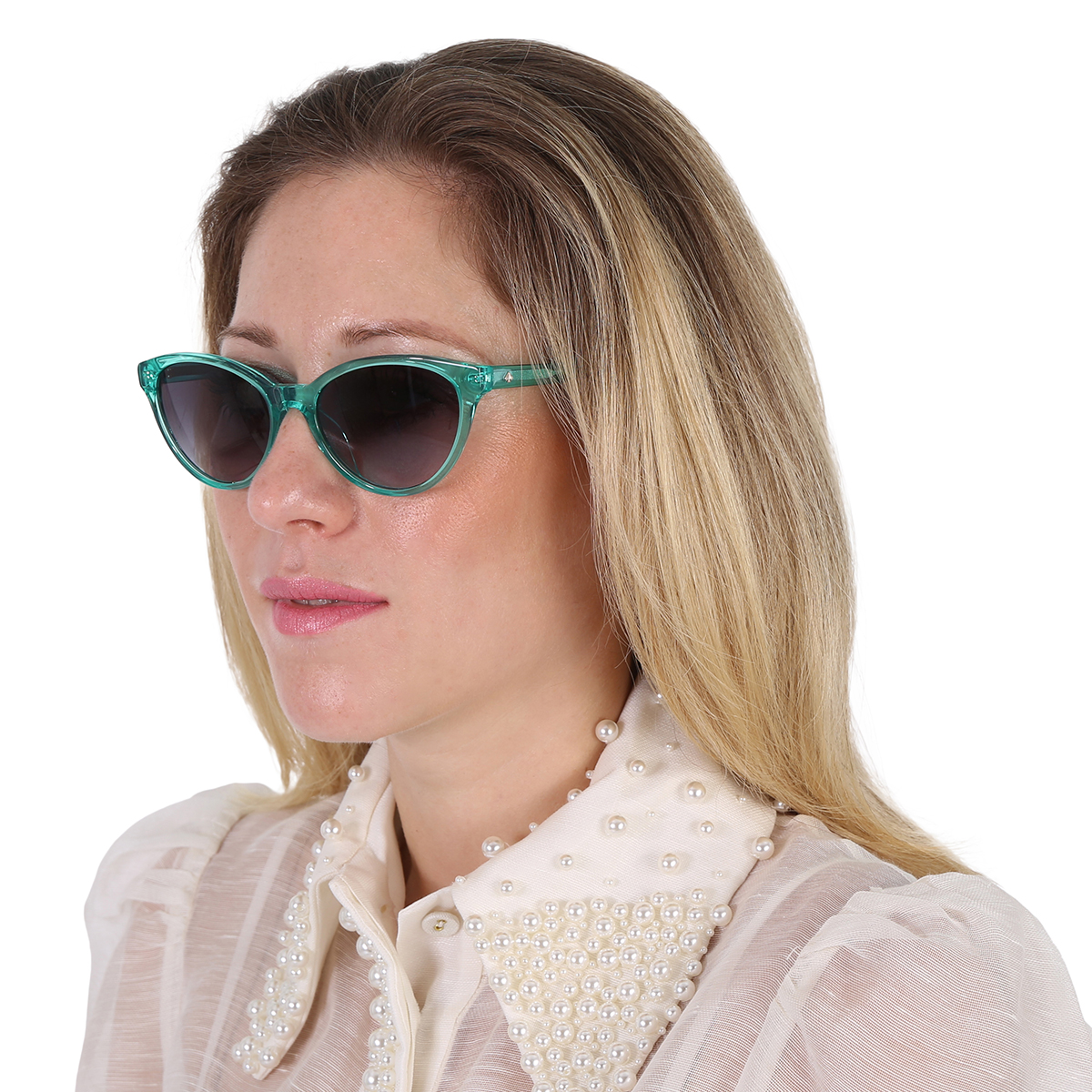 kate spade grey shaded cat eye ladies sunglasses adeline/g/s 0zi9/9o 55 kate spade grey shaded cat eye ladies sunglasses adeline/g/s 0zi9/9o 55
