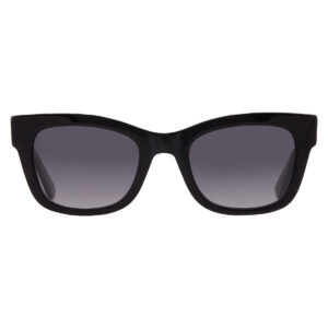 kate spade grey shaded cat eye ladies sunglasses aimee/s 0ly9/9o 50