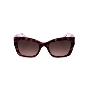 kate spade ladies brown cat eye sunglasses valeria/s 09q 2