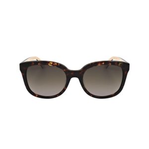kate spade ladies brown rectangular sunglasses gwenith/s zi9 1