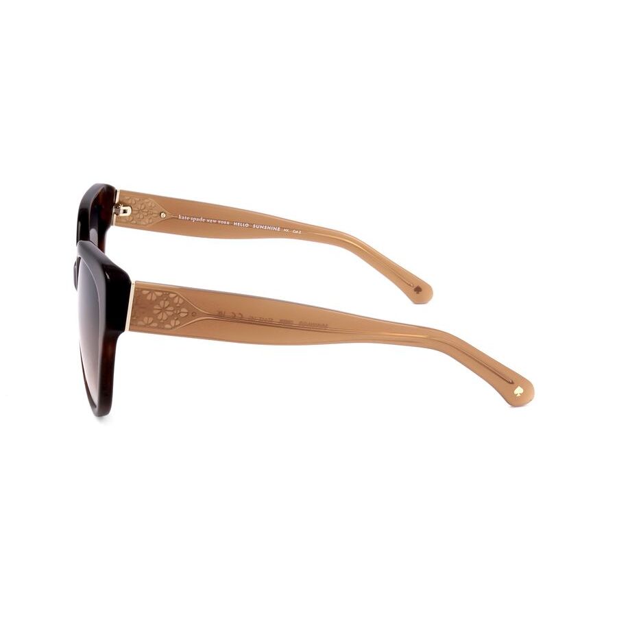 kate spade ladies brown square sunglasses savanna/g/s kate spade ladies brown square sunglasses savanna/g/s