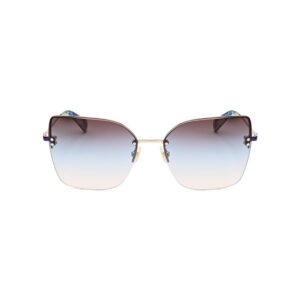 kate spade ladies gold tone butterfly sunglasses ariella/g/s