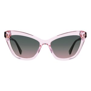 kate spade pink shaded cat eye ladies sunglasses amelie/g/s 035j/jp 54