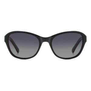 kate spade polarized grey cat eye ladies sunglasses golda/g/s 0807/wj 56