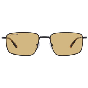 lacoste amber rectangular men's sunglasses l277s 002 55