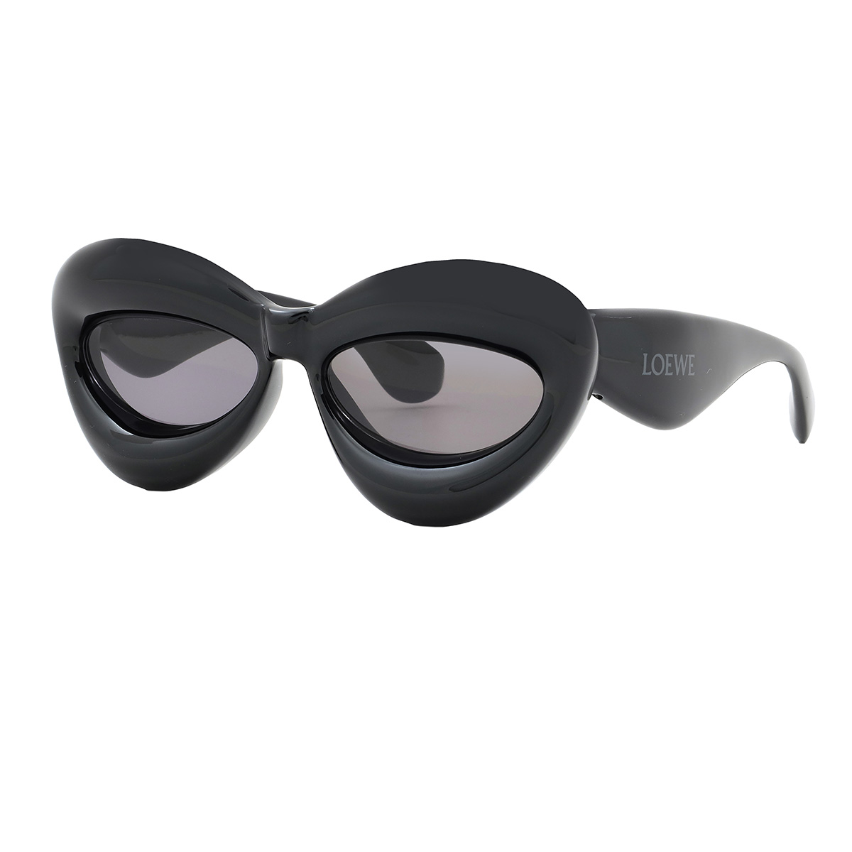 loewe grey cat eye ladies sunglasses lw40097i 01a 55 loewe grey cat eye ladies sunglasses lw40097i 01a 55