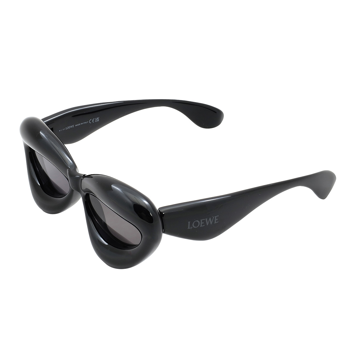 loewe grey cat eye ladies sunglasses lw40097i 01a 55 loewe grey cat eye ladies sunglasses lw40097i 01a 55