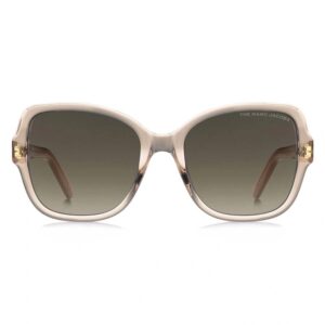 marc jacobs brown gradient butterfly ladies sunglasses marc 555/s 010a/ha 55