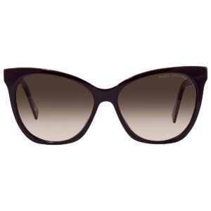 marc jacobs brown gradient cat eye ladies sunglasses marc 336/s 00t7/ha 56