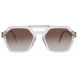 marc jacobs brown shaded navigator men's sunglasses marc 587/s 0900/ha 53