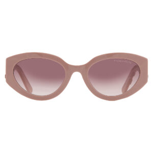 marc jacobs brown shaded oval ladies sunglasses marc 694/g/s 0noy/ha 54