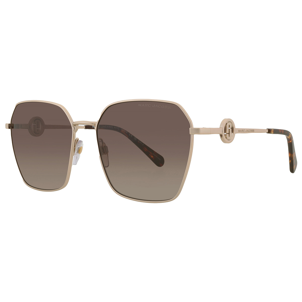 marc jacobs brown square ladies sunglasses marc 729/s 006j/ha 58 marc jacobs brown square ladies sunglasses marc 729/s 006j/ha 58