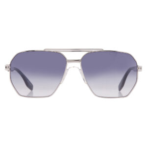 marc jacobs dark blue shaded navigator men's sunglasses marc 748/s 0doh/08 60