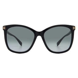 marc jacobs dark gray shaded square ladies sunglasses mj 1106/s 807 54